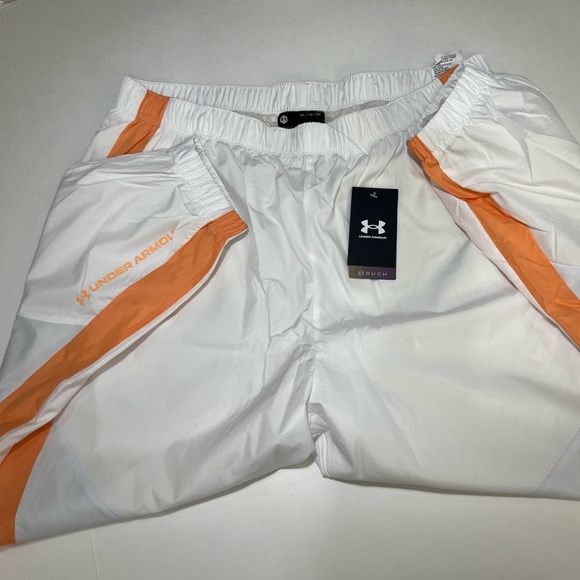 Under Armour White and Orange Track Pants - Picture 14 of 16